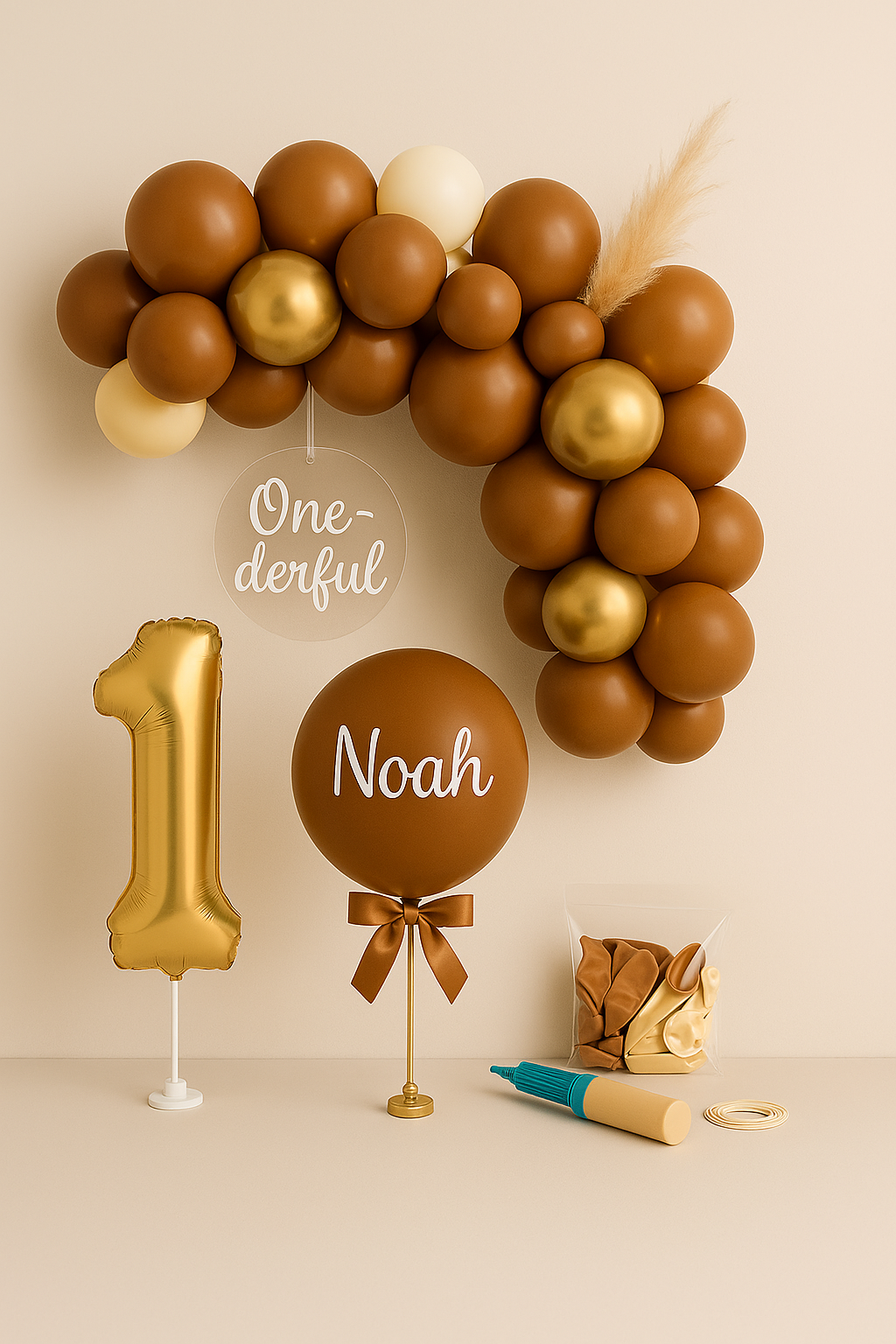 One-derful Birthday Balloon Kit